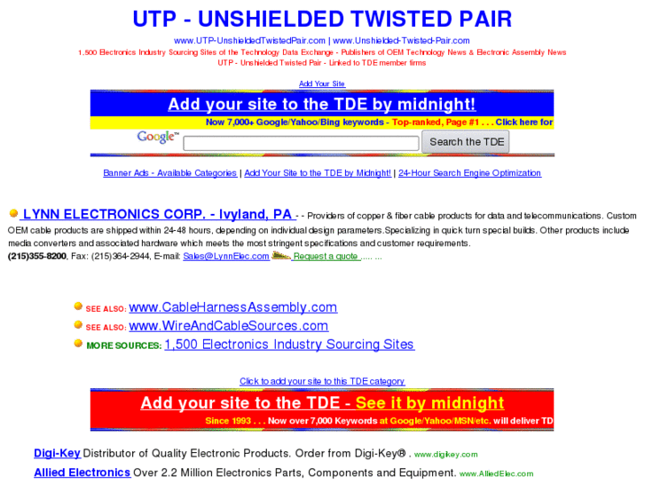 www.twisted-pair-cables.com