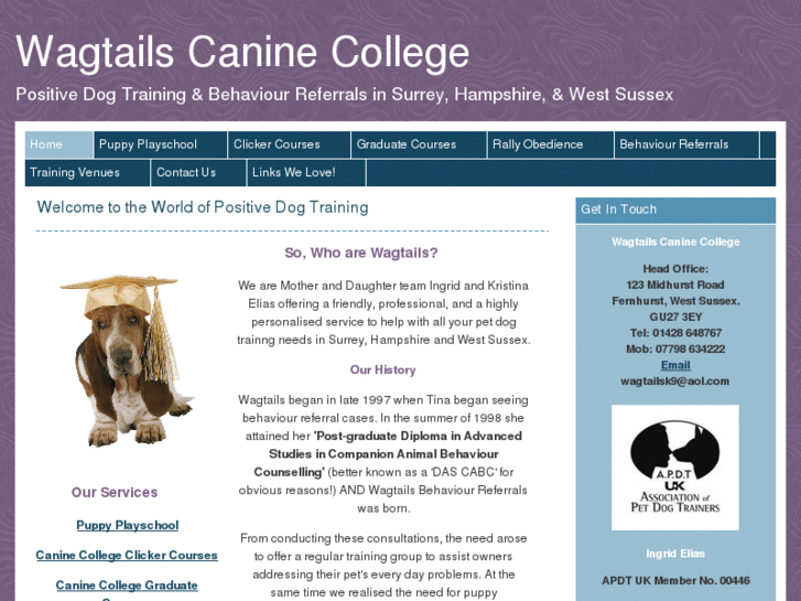 www.wagtailscaninecollege.com