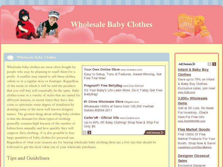www.wholesalebabyclothes.org