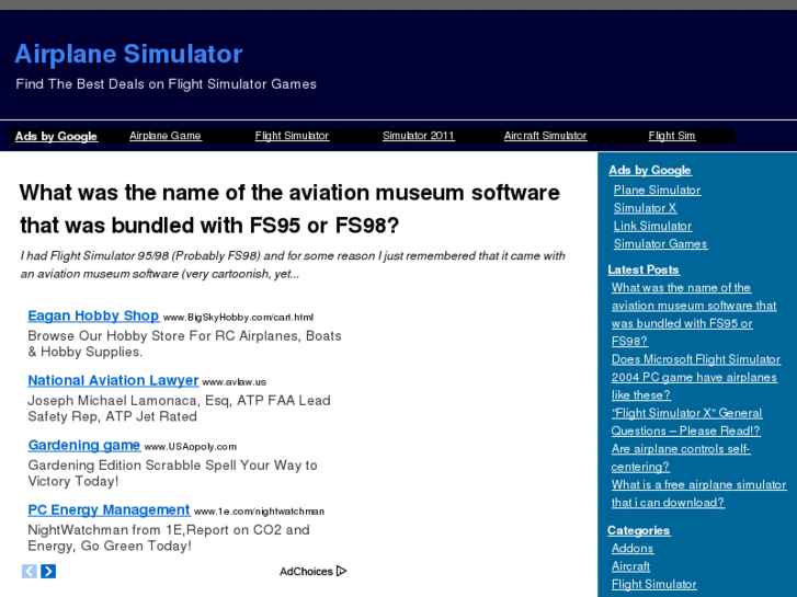 www.airplanesimulator.org