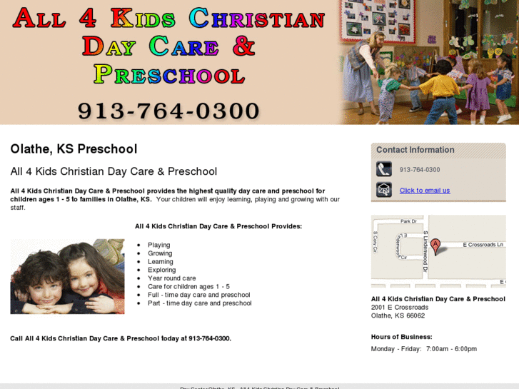 www.all4kidschristiandaycare.com