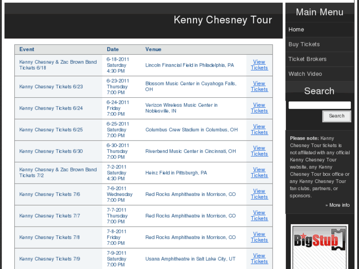 www.chesneytour.com