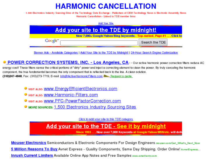 www.harmonic-cancellation.com