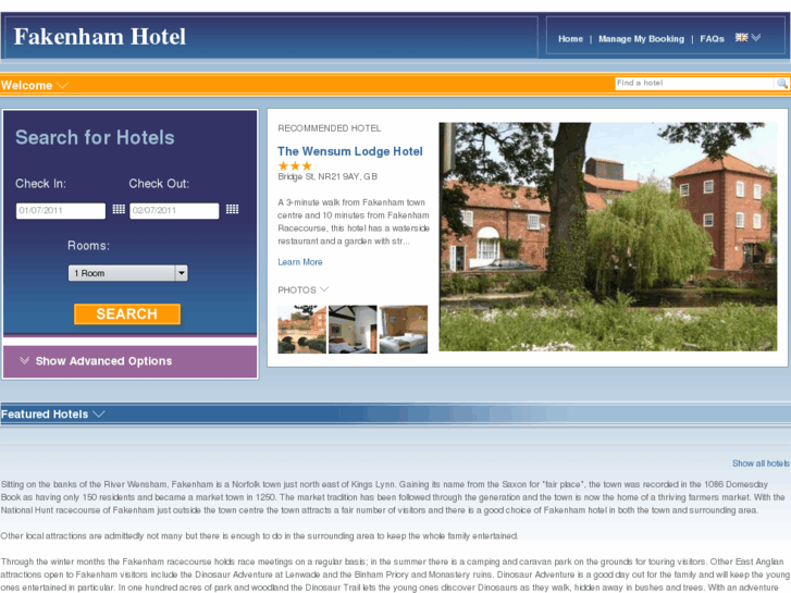 www.hotelfakenham.com