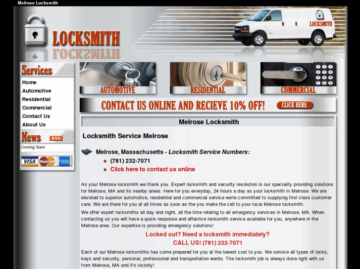 www.locksmithmelrose.net