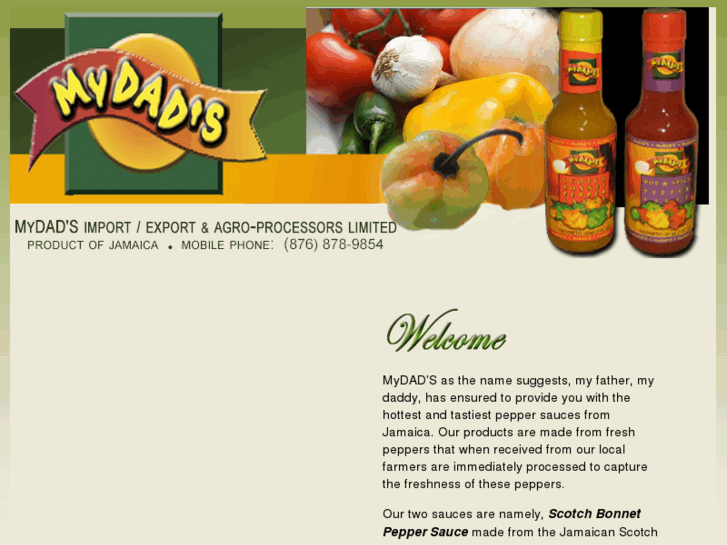 www.mydadsfoods.com