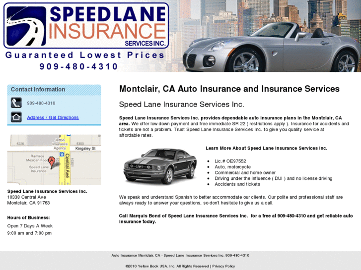 www.speedinsuranceca.com