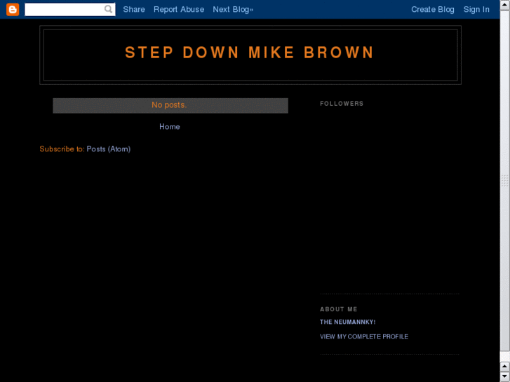 www.stepdownmikebrown.com