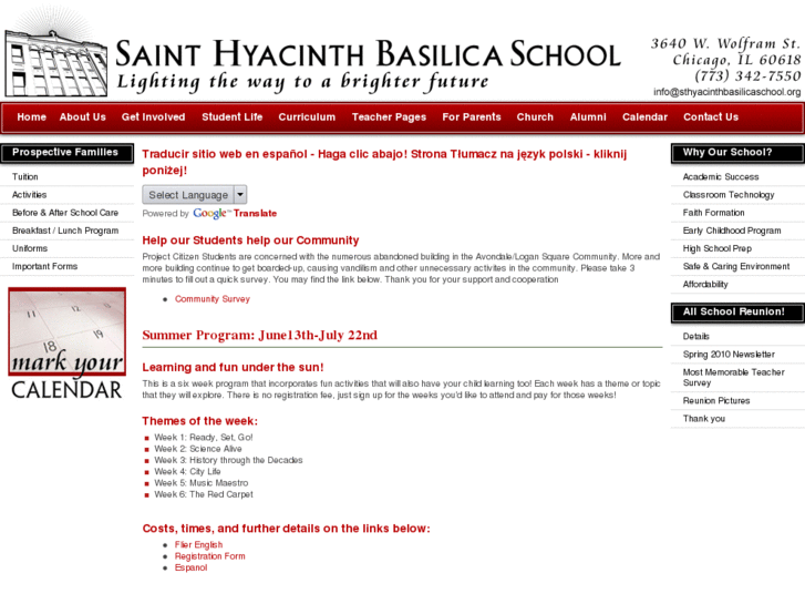 www.sthyacinthbasilicaschool.org