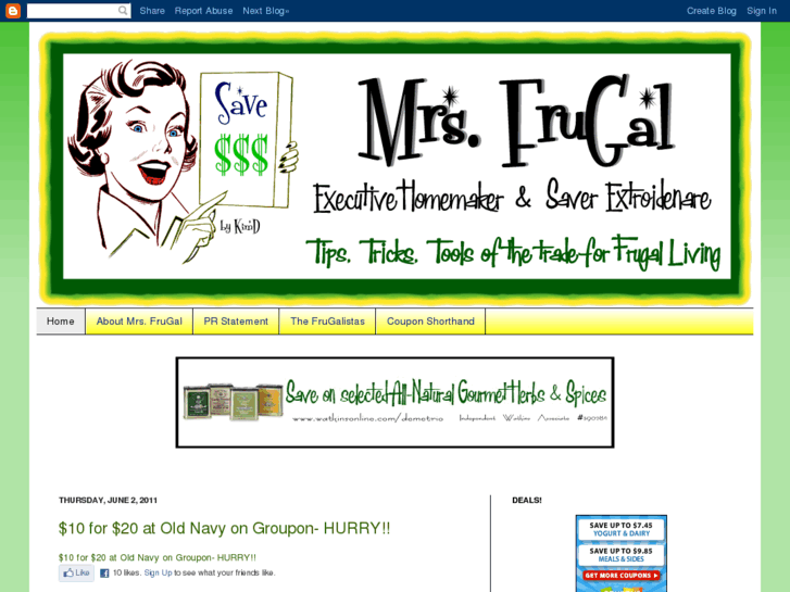 www.thefrugalmrs.com