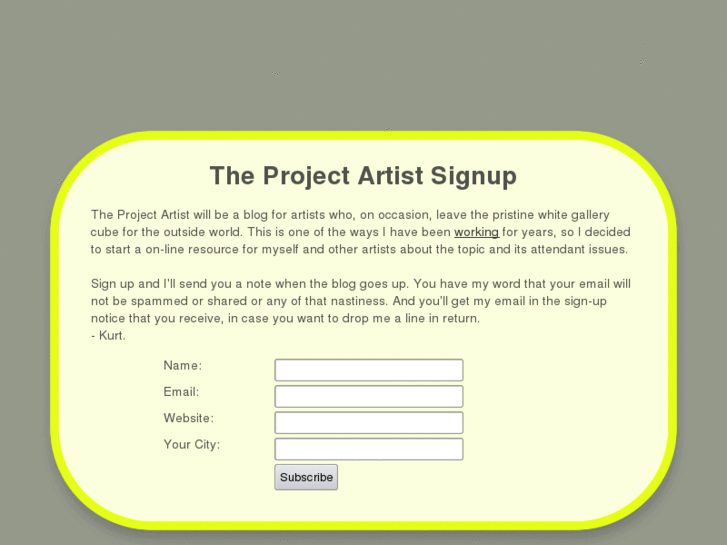 www.theprojectartist.com