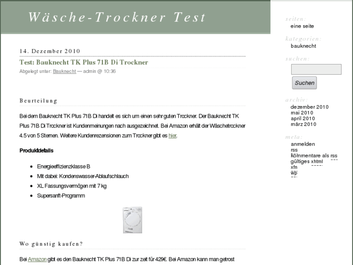 www.trockner-test.net