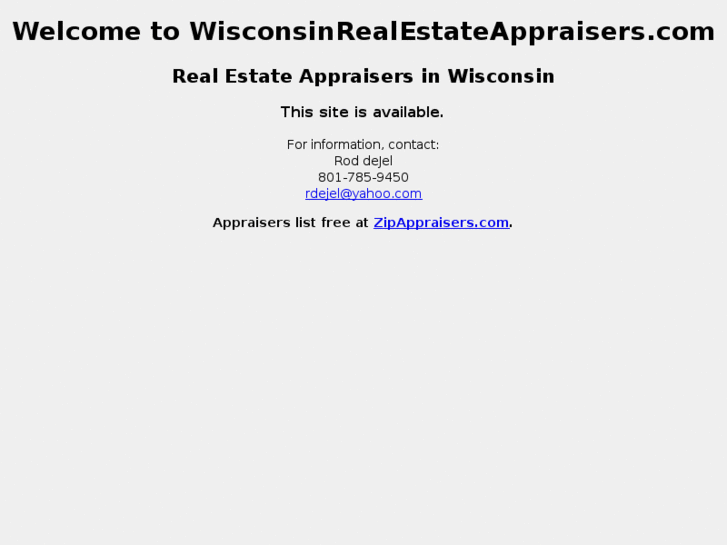 www.wisconsinrealestateappraisers.com