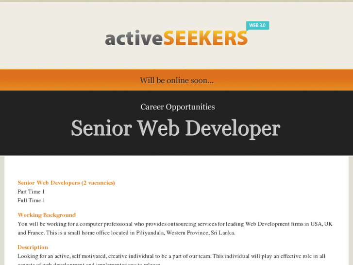 www.activeseekers.com