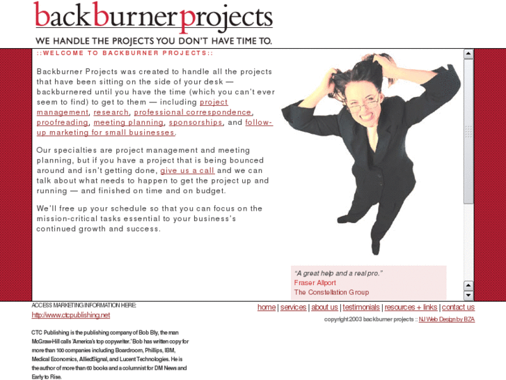 www.backburnerprojects.com
