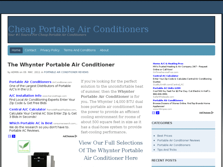 www.cheapportableairconditioners.net