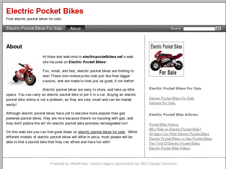 www.electricpocketbikes.net
