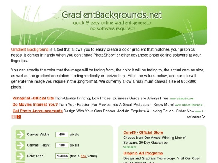 www.gradientbackgrounds.net