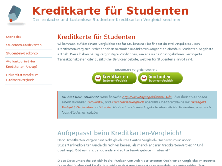 www.kreditkarte-studenten.info