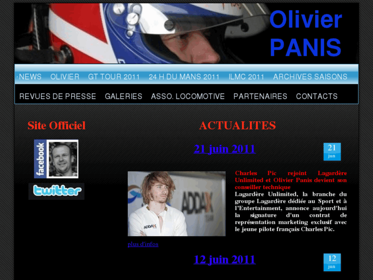 www.olivier-panis.com