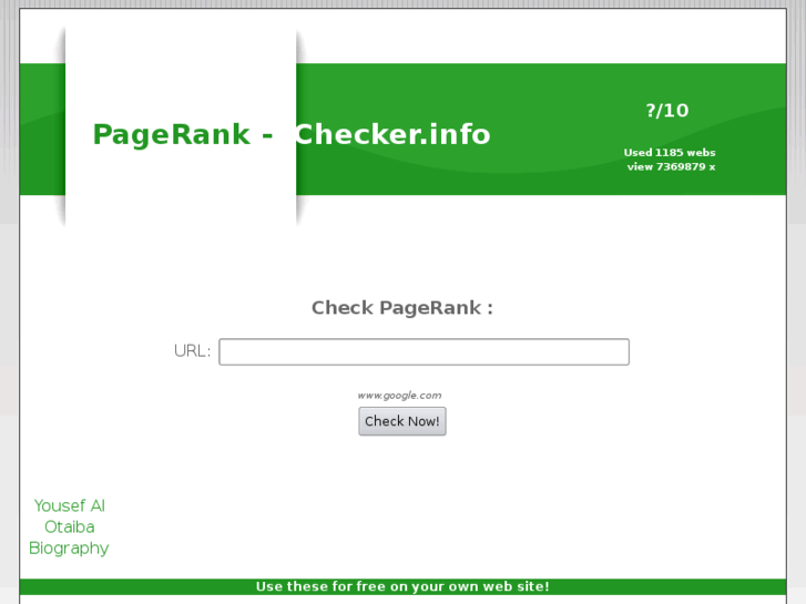 www.pagerank-checker.info