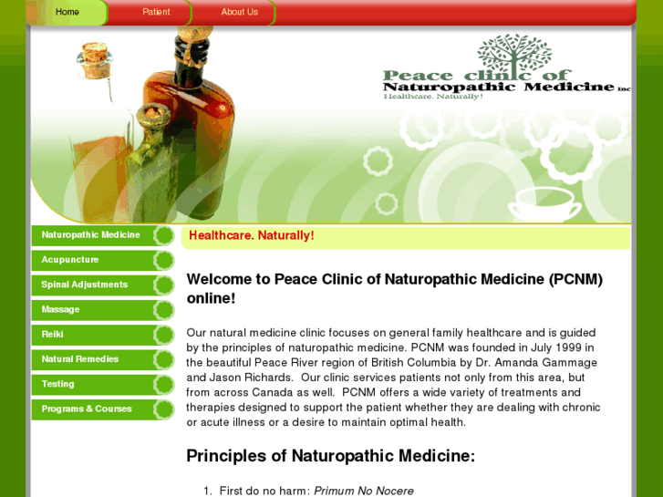 www.peace-clinic-of-naturopathic-medicine.com