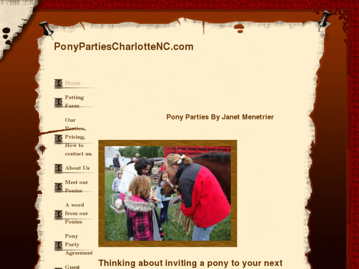 www.ponypartiescharlottenc.com