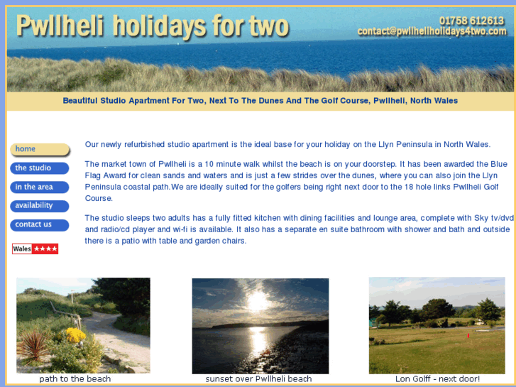 www.pwllheliholidays4two.com