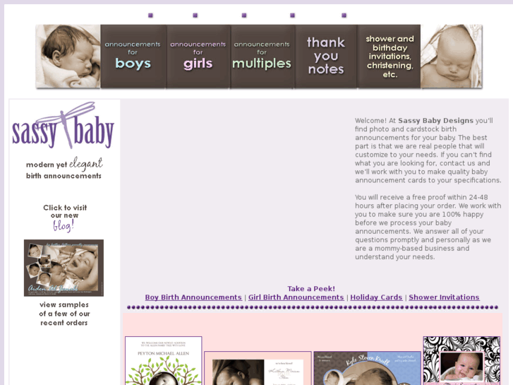 www.sassybabydesigns.com