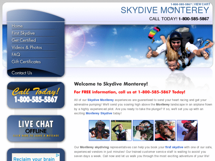 www.skydivemonterey.com