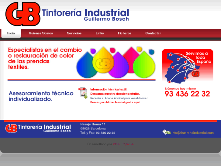 www.tintoreriaindustrial.com