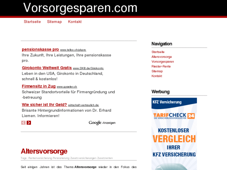 www.vorsorgesparen.com