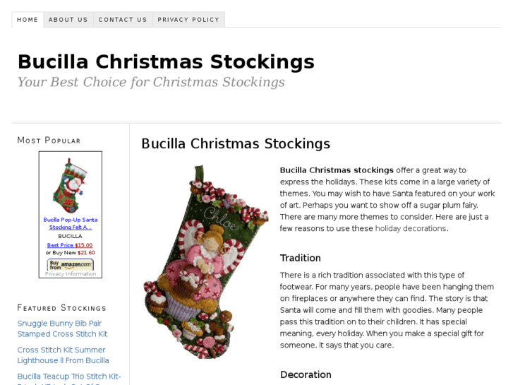 www.bucillachristmasstocking.com