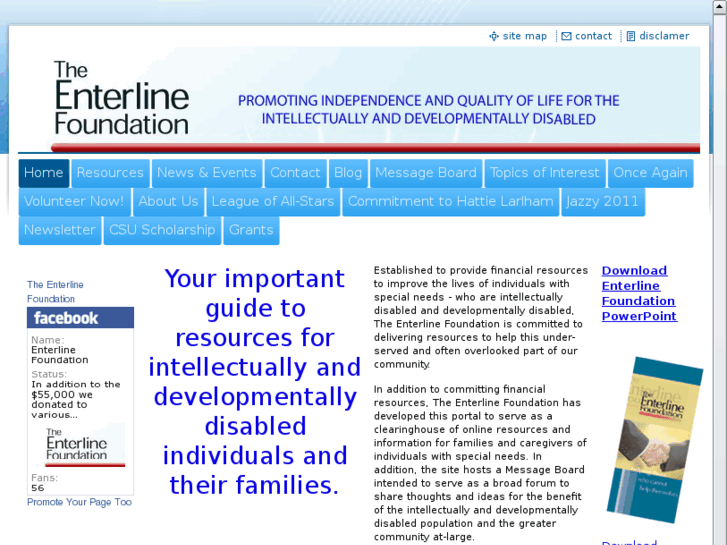 www.enterlinefoundation.com