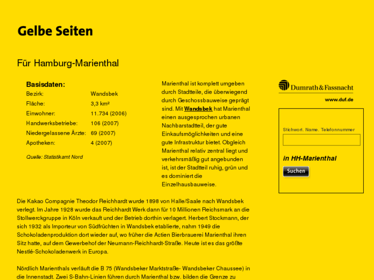 www.gelbeseiten-marienthal.com