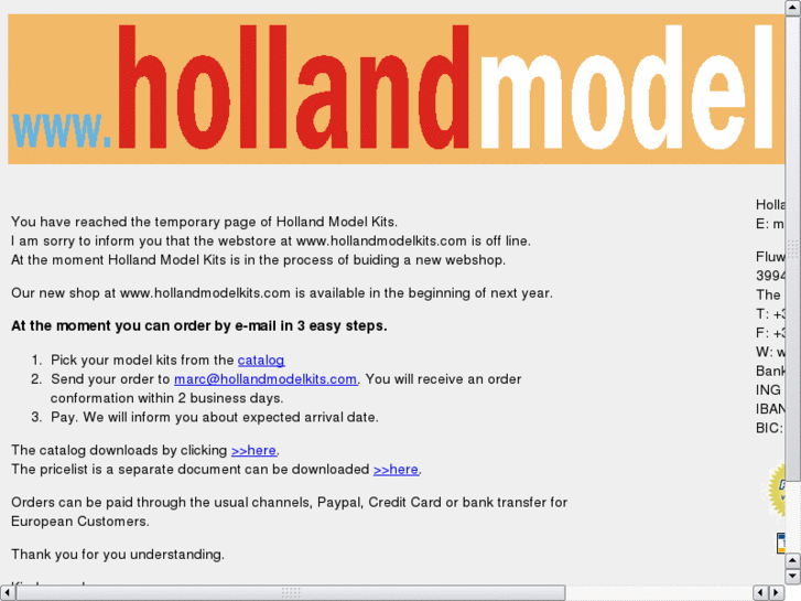 www.hollandmodelkits.com