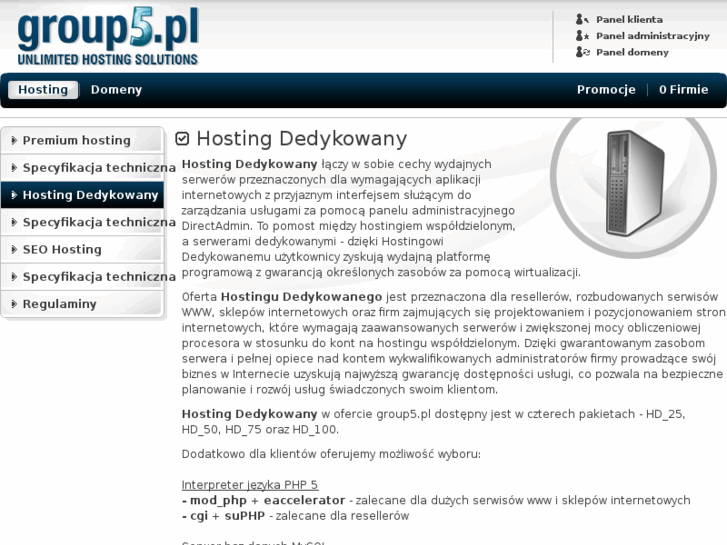 www.hosting-dedykowany.pl