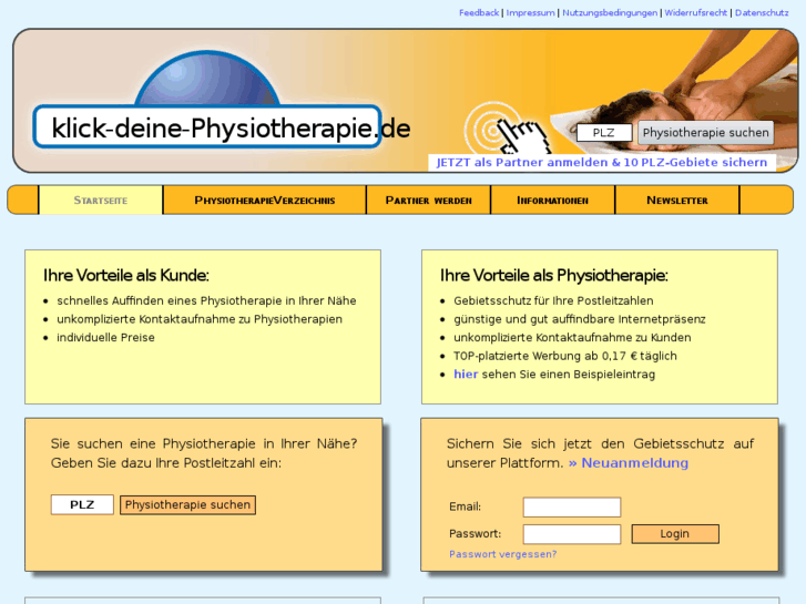 www.klick-deine-physiotherapie.de