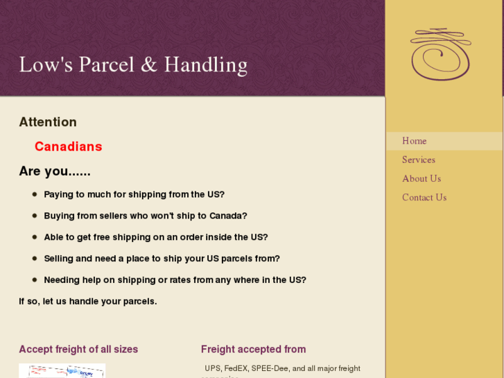 www.lowparcelsandhandling.net