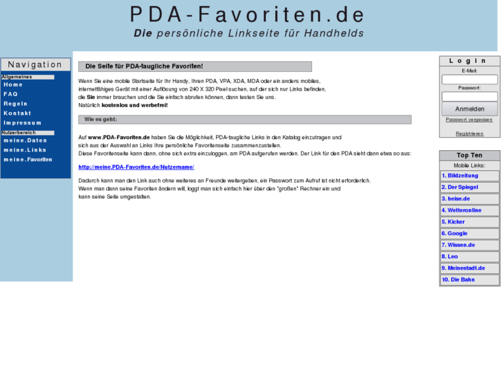 www.pda-favoriten.de