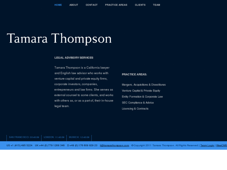 www.tamarathompson.com