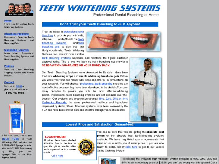 www.teethwhiteningsystems.com