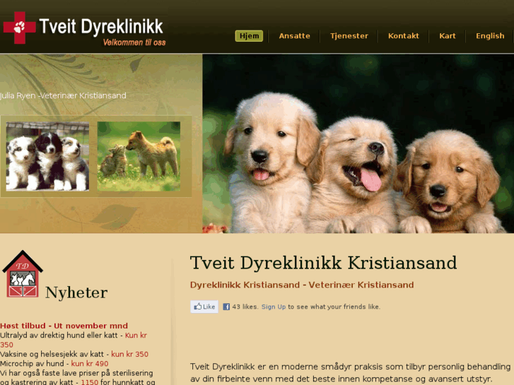 www.tveitdyreklinikk.no