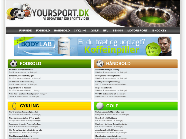 www.yoursport.dk