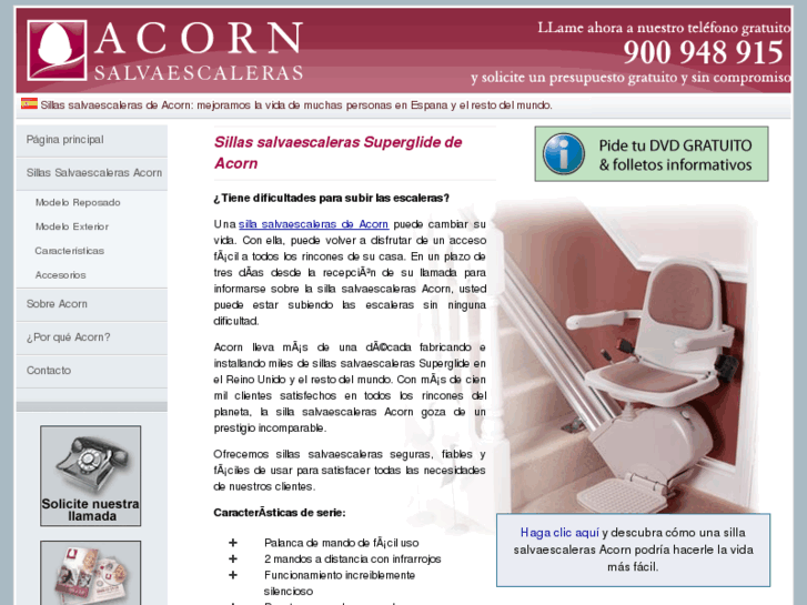 www.acornsalvaescaleras.com