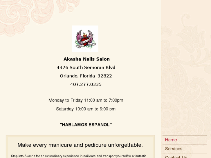 www.akashanailsalon.com