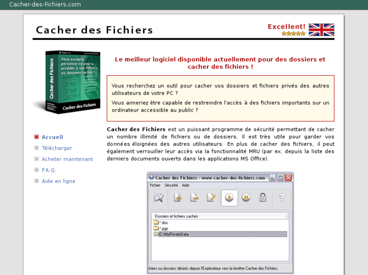 www.cacher-des-fichiers.com