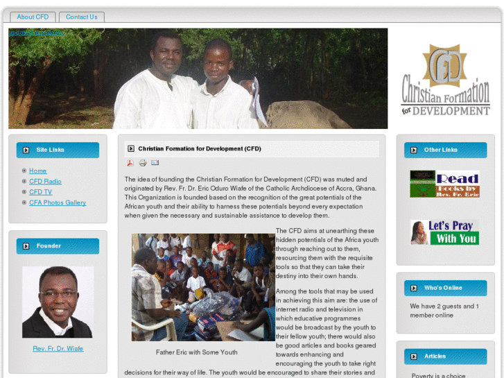 www.christian-formation-for-development.org
