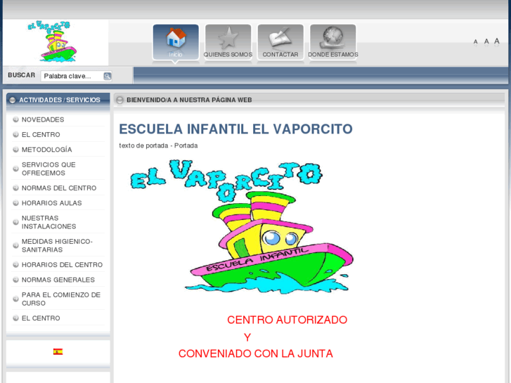 www.escuelaelvaporcito.es