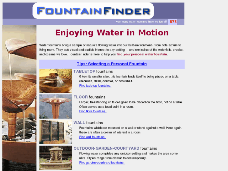 www.fountainfinder.com